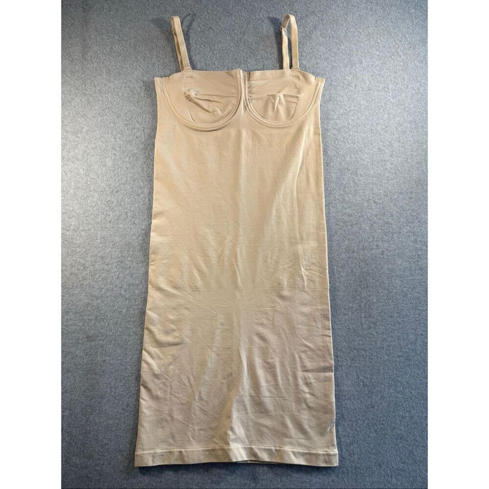 Vtg 1999 Victoria’s Secret Nude Shapewear Slip